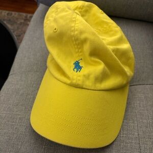 Yellow Polo Ralph Lauren Cap